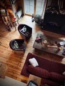 Chalets Chalet luxueux SAUNA WIFI : photos des chambres