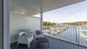 App 24 2-Zi Whg "Wasserblick" am Passathafen Travemünde PVA024