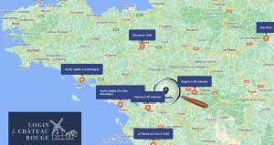 Maisons de vacances Gite de 4 chambres - Ancenis A11 - Logis du Chateau Rouge : photos des chambres