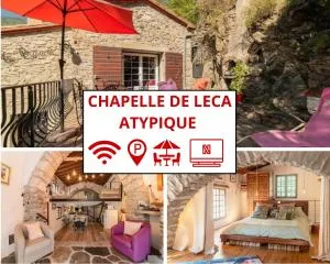 Chapelle de Léca, Authentique Chapelle Rénovée - Vallespir - Vue Imprenable Montagne - Unique, Loft Moderne et Pittoresque - WIFI - Confort Premium - OFFRE SPECIALE - Majestic Key Konciergerie Collioure - Corsavy