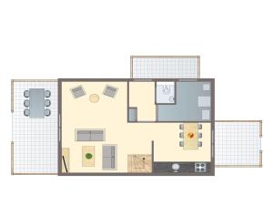 Bungalow in Zuytland Buiten by the Water