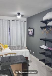 Stúdio 850m do shopping Palladium