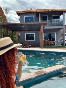 Casa Parque do Ribeirão - Casa com piscina