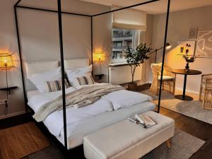Seaside Rooms - Design-Apartment mit Balkon & Parkplatz - inklusive Strandkorb direkt am Wasser und Spa & Sauna saisonal