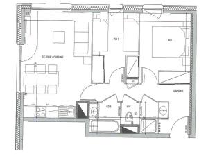 Appartement neuf aux Saisies, 6 pers, parking inclus - FR-1-293-272