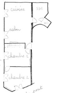 Bel appartement hausmannien à Montpellier