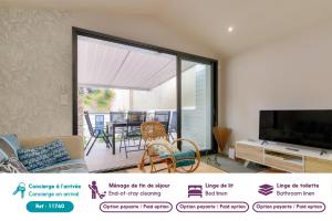 400m de la plage - maison avec jardin