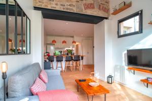Appartements Escale jardin - Joli apt proche gare avec jardin : photos des chambres