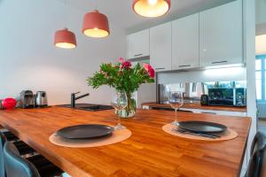 Appartements Escale jardin - Joli apt proche gare avec jardin : photos des chambres