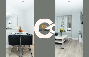 CENTRAL SERVICED APARTMENTS - 2 Bedroom - Ground Floor - Monthly & Weekly Bookings Welcome - FREE Street Parking - 2 Double Beds - WiFi - Smart TVs in Rooms - Fully Equipped - Heating 24-7 - Contractor & Short Stay Favourite