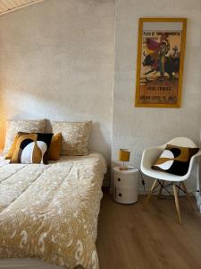 Maisons de vacances Superbe Maison de village a Claira 8 Personnes : photos des chambres