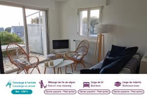 Maisons de vacances 150m de la plage, vue mer, maison pour 6 : photos des chambres