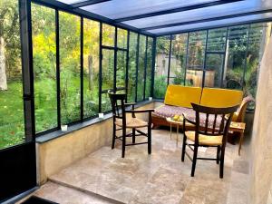 Maisons de vacances Le Petit Clos d-Anjou avec Bain nordique et sauna : photos des chambres