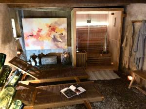 Maisons de vacances Le Petit Clos d-Anjou avec Bain nordique et sauna : photos des chambres