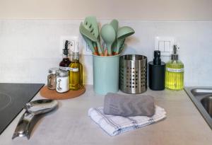 Appartements Le Petit George V - Appartement design proche Thermes : photos des chambres