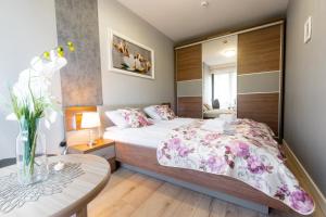 Apartament lawendowy z garażem, tarasem i widokiem na Śnieżkę Triventi