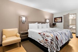 Superior King Room Disability Access Smoke Free room in Red Roof Inn Harrisburg North