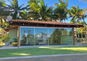 Casa Verde, beira da água com 2 suítes - Mar Doce! - Nova Viçosa