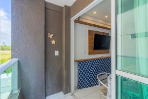 Cupe Garden #210 - Flat com varanda por Carpediem
