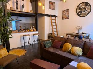 Appartement atypique cosy entre terre & mer