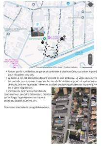 Appartements Ambre Appart-Wifi-Terrasse-Parking-Terrasse-2 couchages : photos des chambres