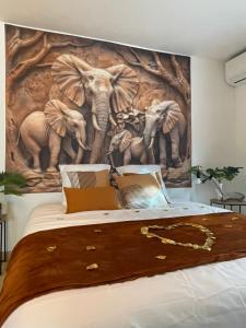 Maisons de vacances La Suite Safari Luxe SPA : photos des chambres