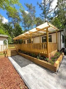 Bosrijk chalet Veranda, Honden - 't Harde