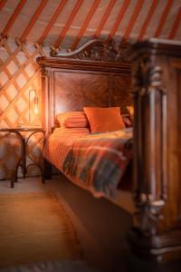 Gilfach Gower Farm Luxury Yurt with Hot Tub