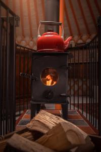 Gilfach Gower Farm Luxury Yurt with Hot Tub