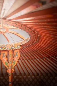 Gilfach Gower Farm Luxury Yurt with Hot Tub