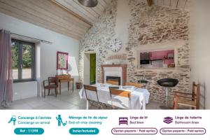 Maisons de vacances Longere renovee a 500m du Centre de Pornic pour 4 : photos des chambres