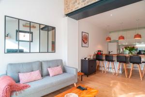 Appartements Escale jardin - Joli apt proche gare avec jardin : photos des chambres