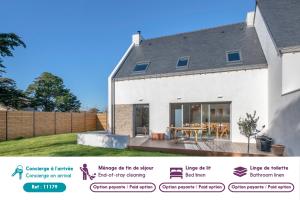 Maisons de vacances 300m de la plage - Belle maison a Sarzeau : photos des chambres