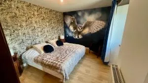 Chouette et Hibou 30 pers 2 gîtes jacuzzi, billard - Carantilly