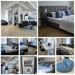 CASA 8070 Ingolstadt Donau an der A9 - Maisonette-Wohnung 91qm 4 Zimmer ideal für Gruppen Familien Geschäftsreisende für 1-8 Personen - Gratis WLAN Netflix WaipuTV Kaffee Tee - inklusive Parkplatz - Großmehring