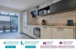 Maisons de vacances A 50m de la plage, jolie maison pour 8 : photos des chambres