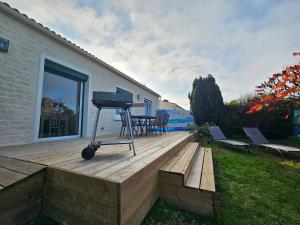 Maisons de vacances Villa ISKA - 6Velos-Calme-Piscine-Moderne-Centre-Port-Plages : photos des chambres