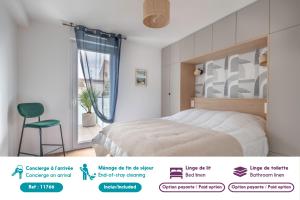 Appartements Appartement pour 4 centre et bord de mer : photos des chambres