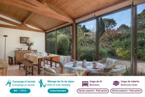 Maisons de vacances Maison avec jardin pour 6 a St Brevin L’Ocean : photos des chambres