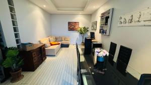 Eze flat with terrace sea view and mountain view