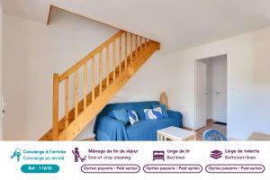 Séjour pour 4 avec piscine, proche Thalasso