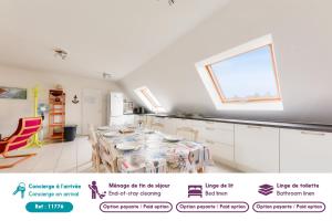 Appartements Appart pour 6 - 850m des plages Rohu & Govelins : photos des chambres