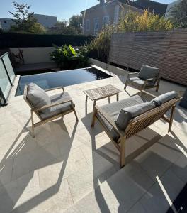 Villas Maison elegante avec piscine : photos des chambres