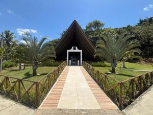 Refúgio charmoso cercada por verde