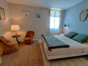 Maisons de vacances Grande maison de vacances jardin et piscine privee : photos des chambres