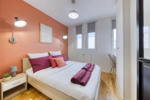 Appartements L-audace T2 refait a neuf a Vanves : photos des chambres