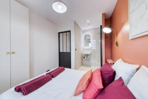 Appartements L-audace T2 refait a neuf a Vanves : photos des chambres