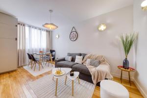 Appartements L-audace T2 refait a neuf a Vanves : photos des chambres