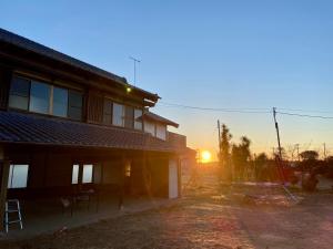 九十九里 人気の古民家宿 羽琉の里はるのさとでバーベキューとトランポリン