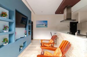 Departamento 2, Tulum Country Home, con Muelle de Pesca, Club de Playa, Alberca, Cenote y Campo de Golf, Contrata Day Pass Bahia Principe